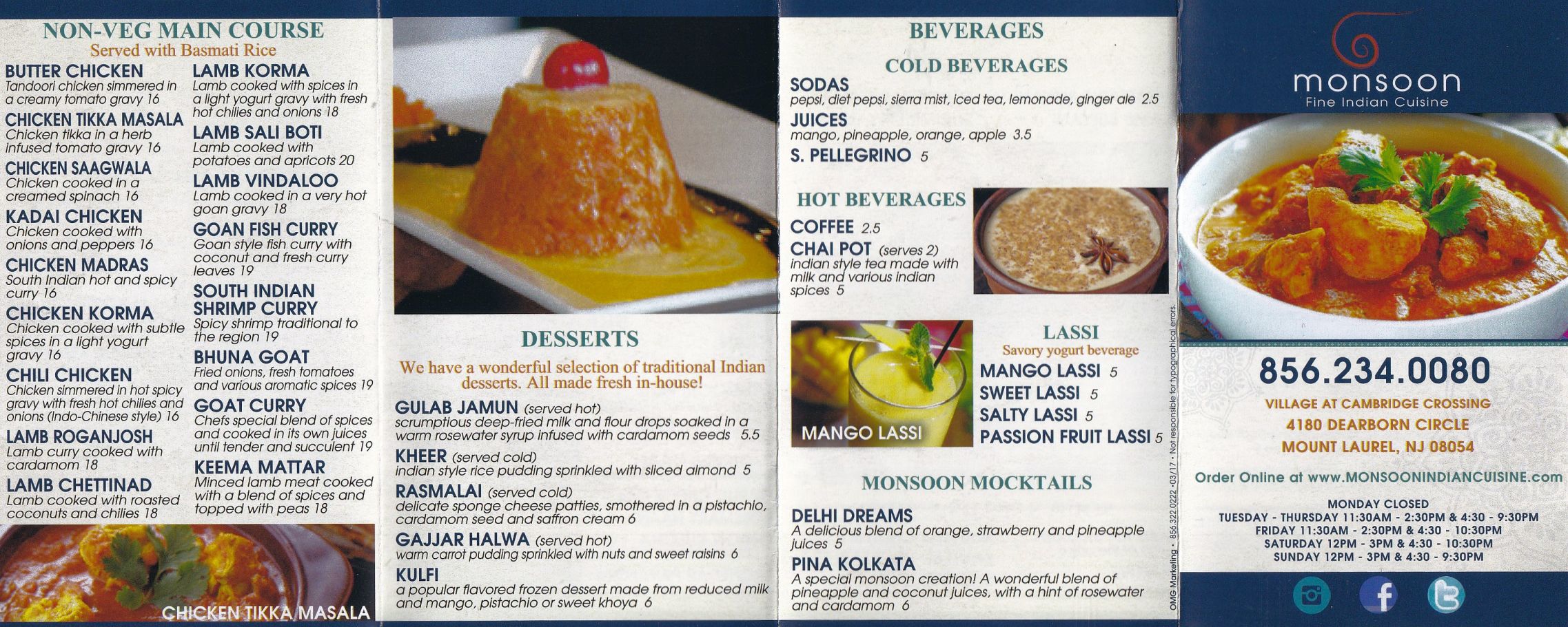MONSOON MENU 2